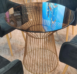 Golden Jali Round Table